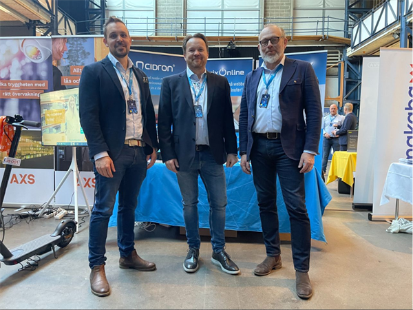 Today we are exhibiting at the Swedish Locks and Security Suppliers' National Association's (SLR) annual meeting in Gothenburg
