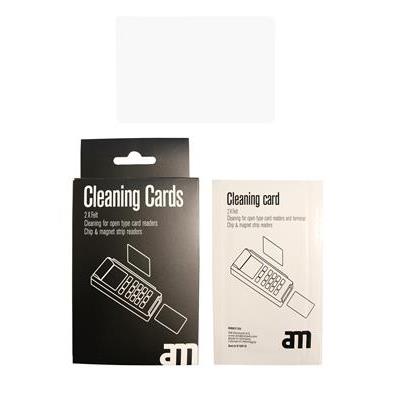 Cleaning Card CR80 (Moisted) Sold in Packs of 10