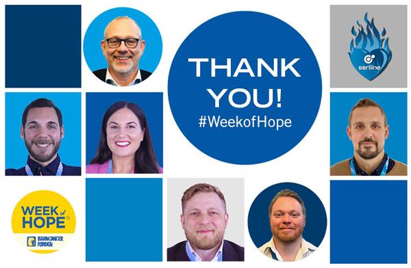 We want to thank all our fantastic employees for their full participation during #WeekofHope! ❤️