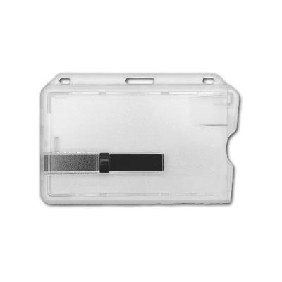 Card holder Circum, Frosted - Horizontal