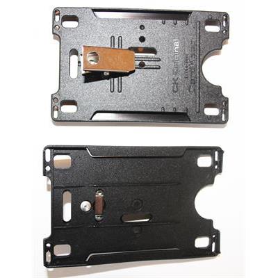 Card holder Original, Black with mount. metal clip