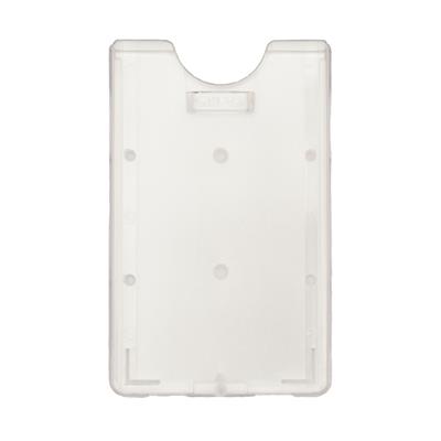 Card holder Cover, Frosted - Vertical