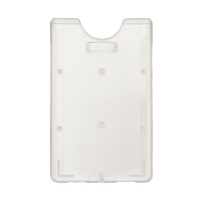 Card holder Cover, Frosted - Vertical