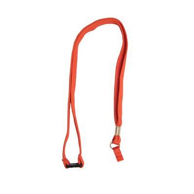 Lanyard 10mm, Red - sport hook+safety buckle
