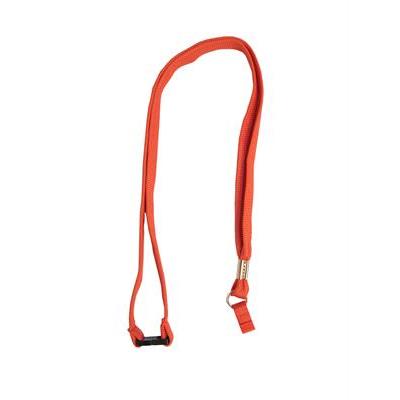 Lanyard 10mm, Red - sport hook+safety buckle