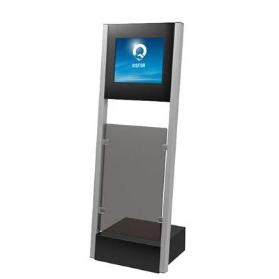 Terminal Floor with Touch-Screen - Black/Silver