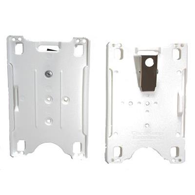 Card holder Excellent w. metal clip, White(V)