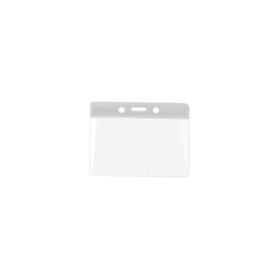 Plastic pocket Artus, White - Horizontal