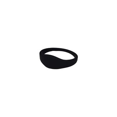 Silicone wristband DESfire EV1, 2K - 185mm, Black