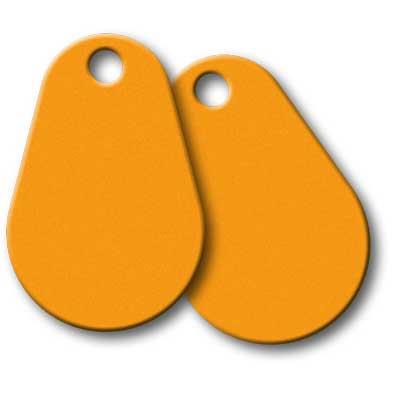 Keyfob Top-Tag EM4200 + Mifare 1K, Orange