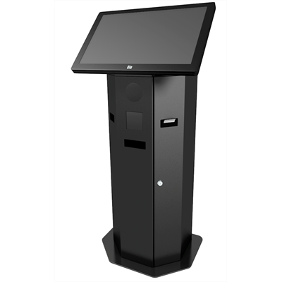 Visitor Self-Service terminal, Svart