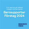 Vi är stolta över att vara med i kampen mot barncancer.